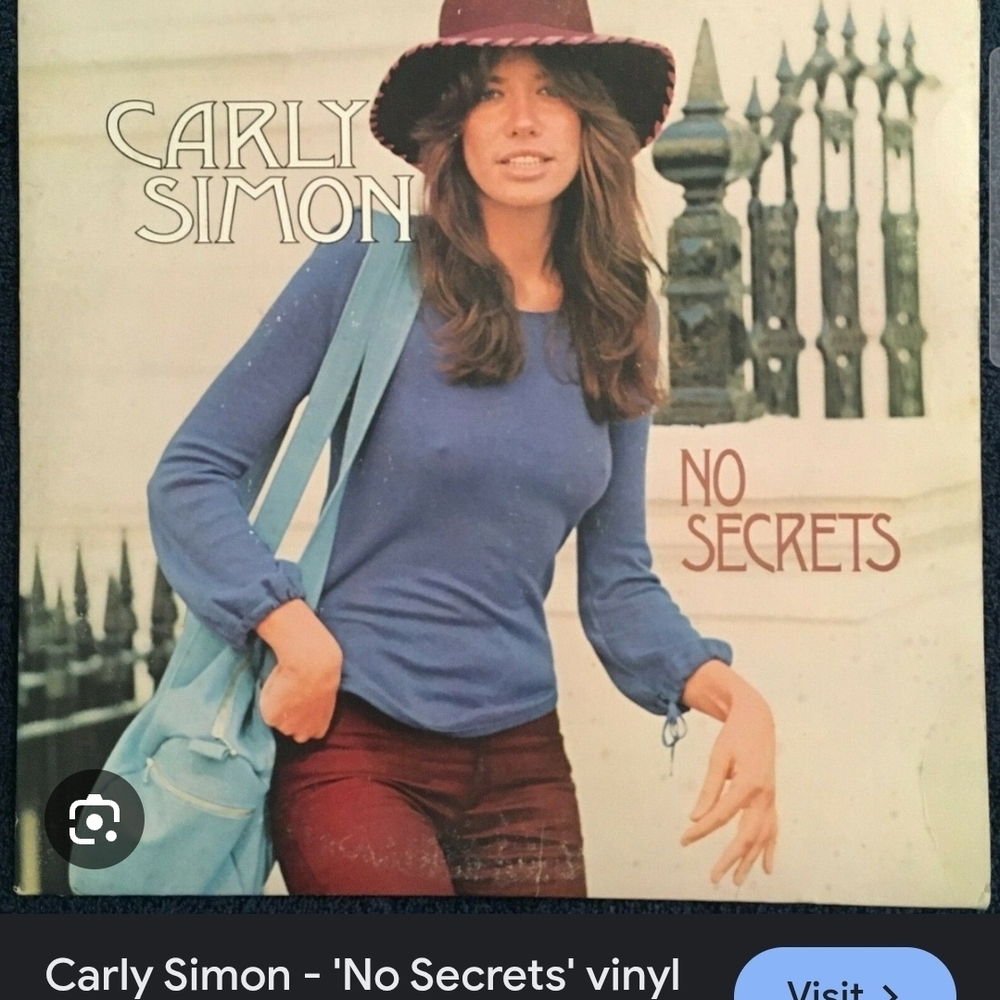 Carly Simon- No Secrets Record